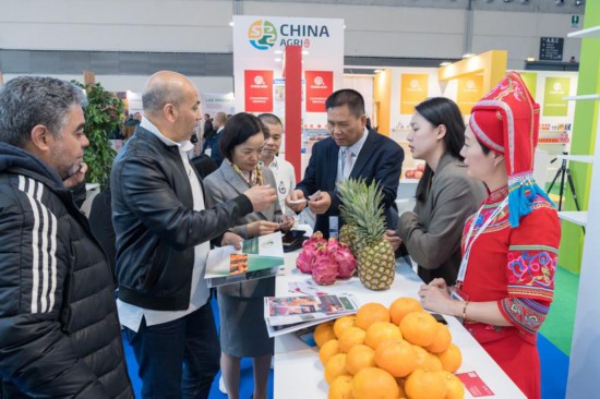 中国品牌农产品亮相欧洲大型国际果蔬展 中国品牌农产品亮相欧洲大型国际果蔬展