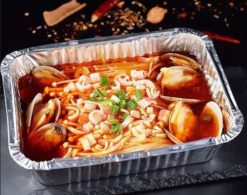 Aluminum foil food container Aluminum foil food container