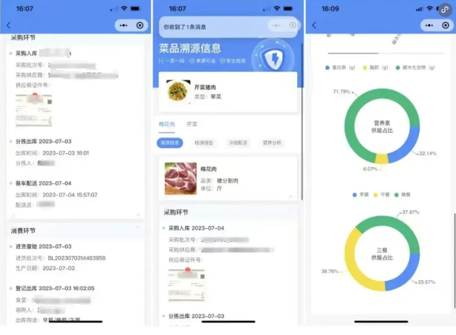 新疆伊犁机关后勤食安监管平台