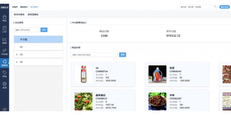 食材分拣管理流程图