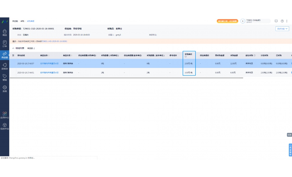 小超市的库存商品如何核算成本费用
