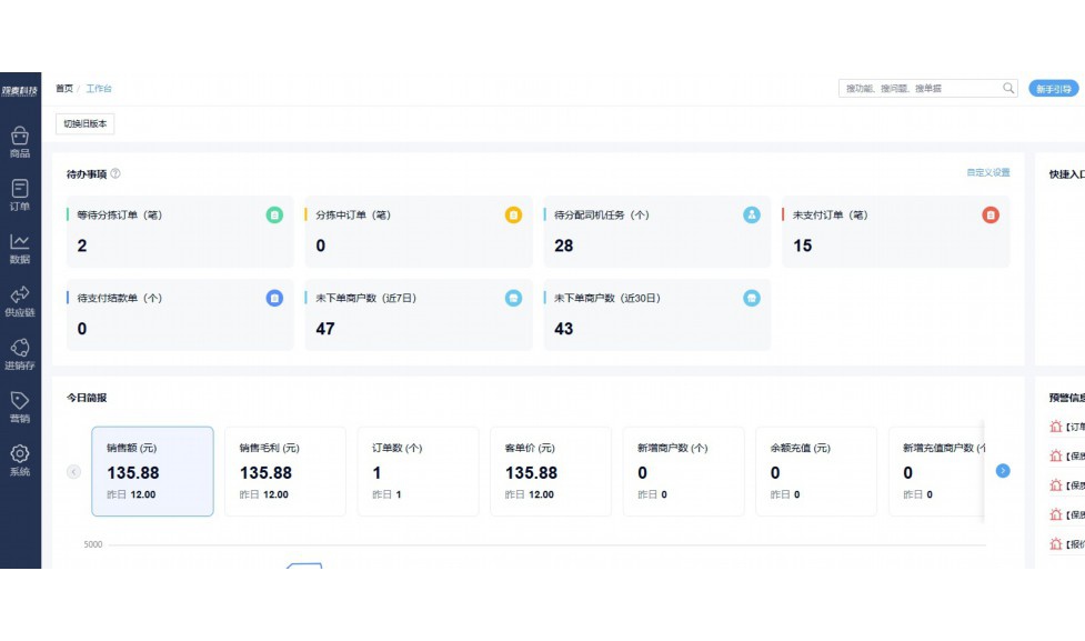 连锁餐饮企业配送系统