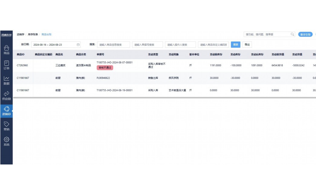 肉类配送系统设计案例分析