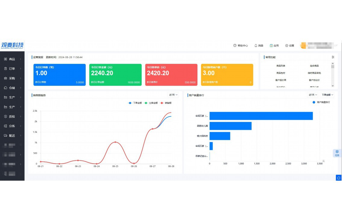 哗啦啦配送中心