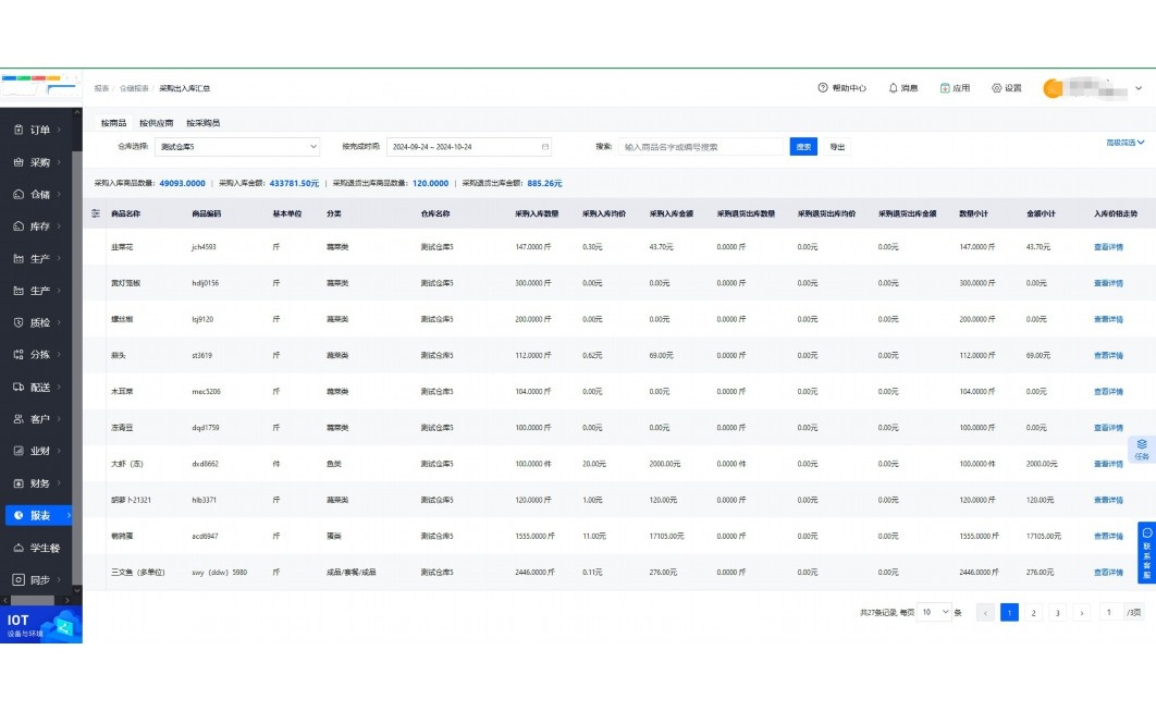 冷链食品加工配送中心