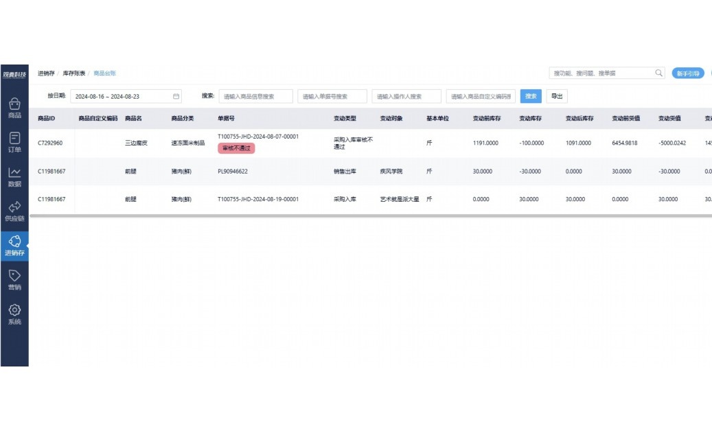 农产品供应链公司经营范围