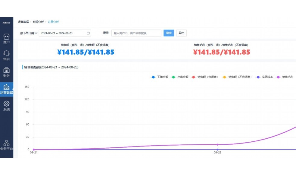 蔬菜订单配送软件