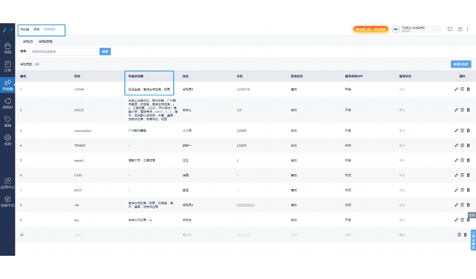 学校食堂crm
