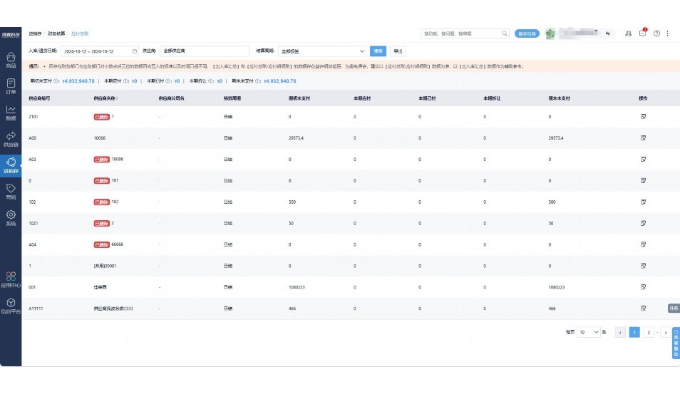 果蔬批发库存预警小程序排名