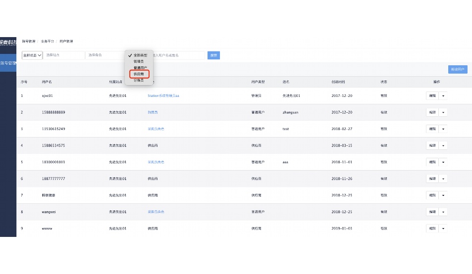 蔬菜配送系统功能