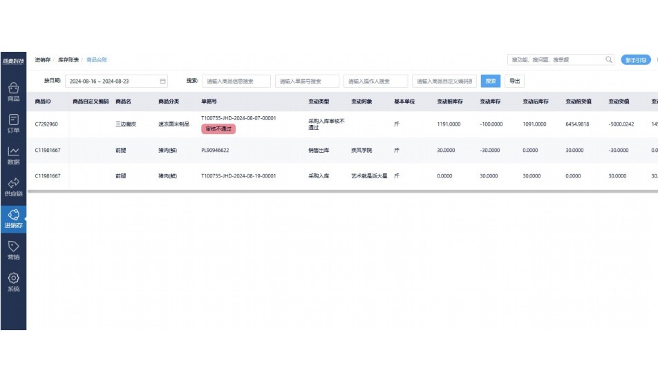 连锁店进销存管理软件